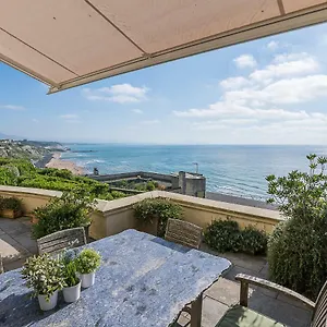 Ametsa, Luxury Flat, Terrace And Wonderful Seaview, In Appartement